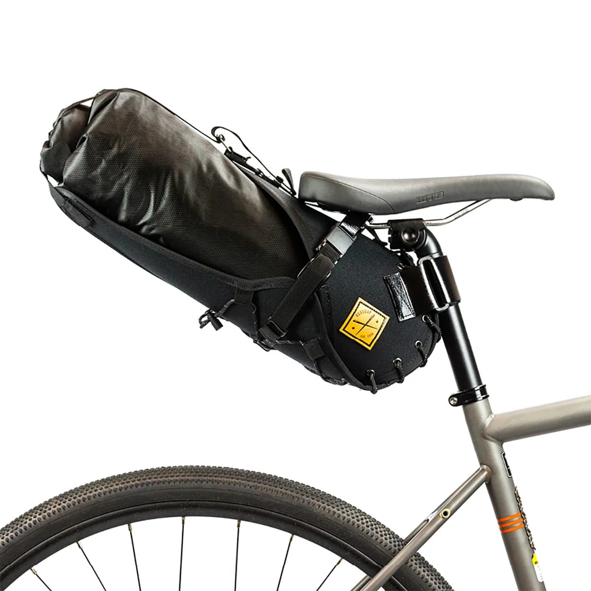Sacoche de Selle RESTRAP SADDLE BAG 8 L Noir + DRY BAG 8 L Noir