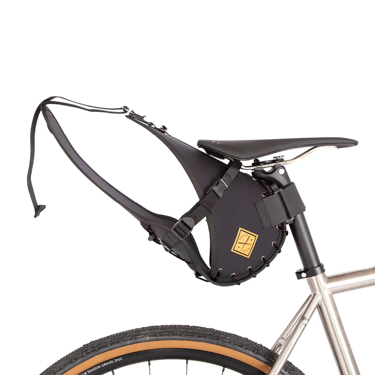 Sacoche de Selle RESTRAP SADDLE BAG 14 L Noir + DRY BAG 14 L Noir - Image 4