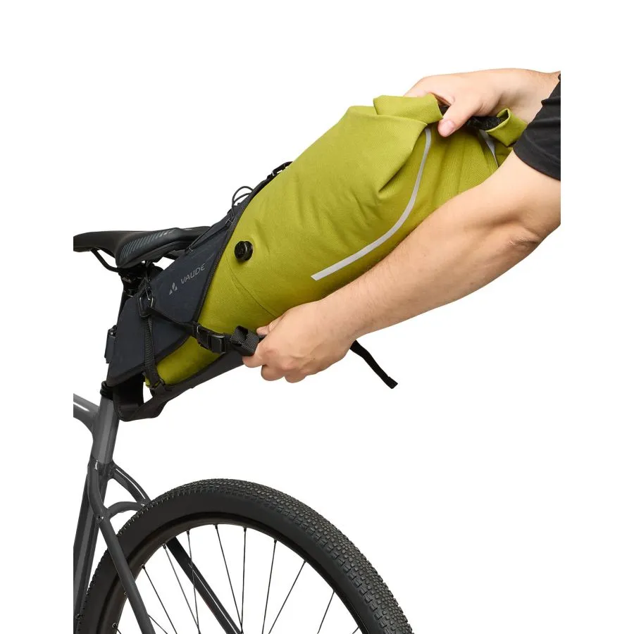 Sacoche de Selle VAUDE TRAILSADDLE CAGE 15 L Noir/Vert - Image 6