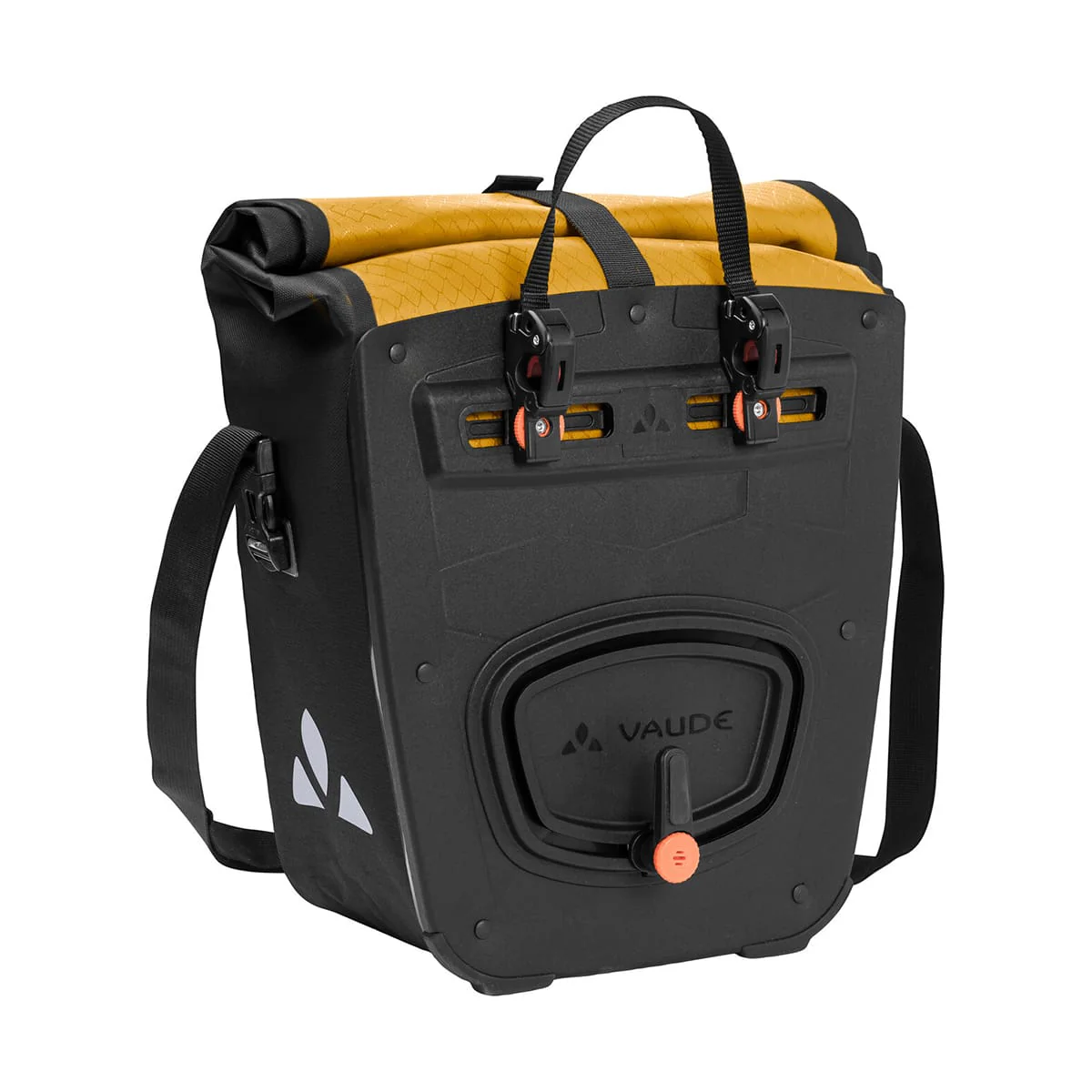 Paire de Sacoches de Porte-Bagages VAUDE AQUA FRONT 28 L Jaune Moutarde - Image 4