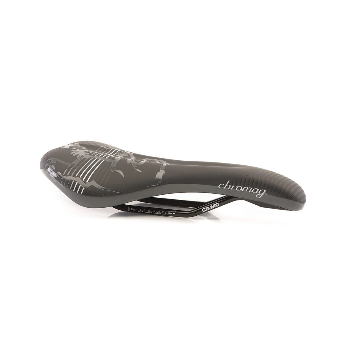 Selle CHROMAG JUNIPER Femme Cuir Rails CrMo Noir - Image 2