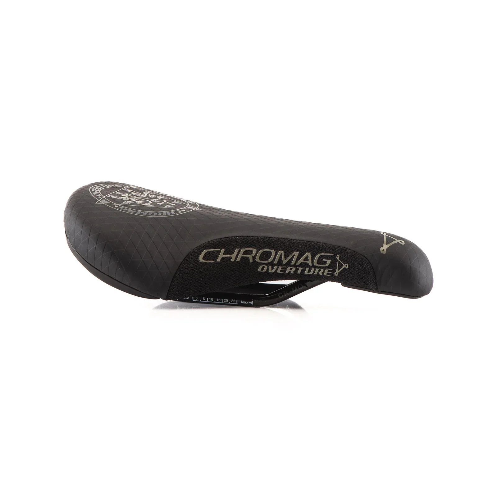 Selle CHROMAG OVERTURE Rails CrMo Noir/Beige