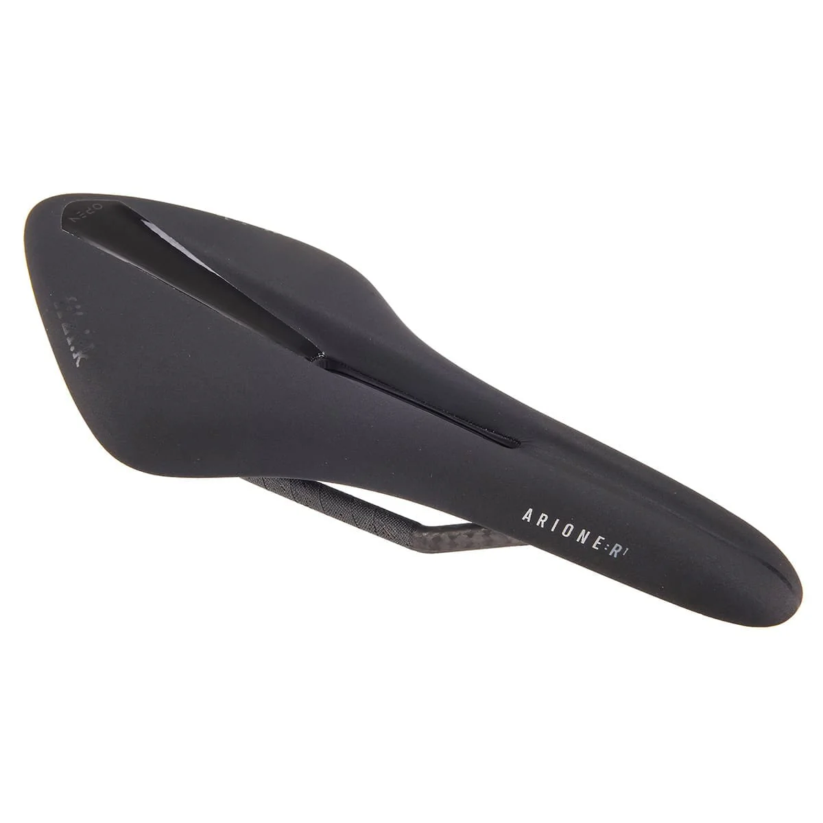 Selle FIZIK ARIONE R1 OPEN REGULAR Rails Carbone Noir
