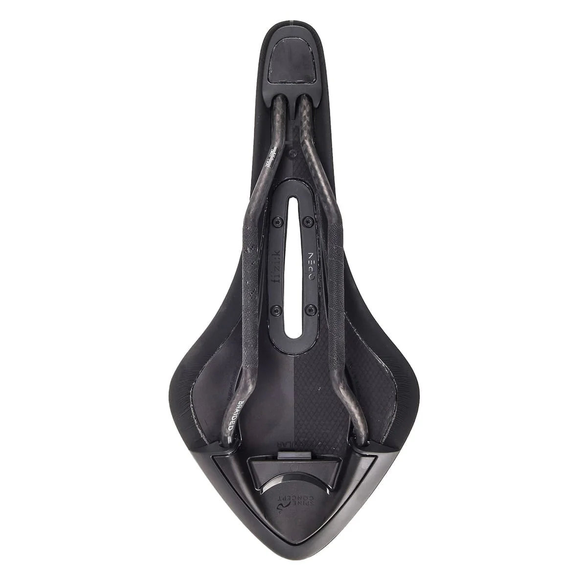 Selle FIZIK ARIONE R1 OPEN REGULAR Rails Carbone Noir - Image 5