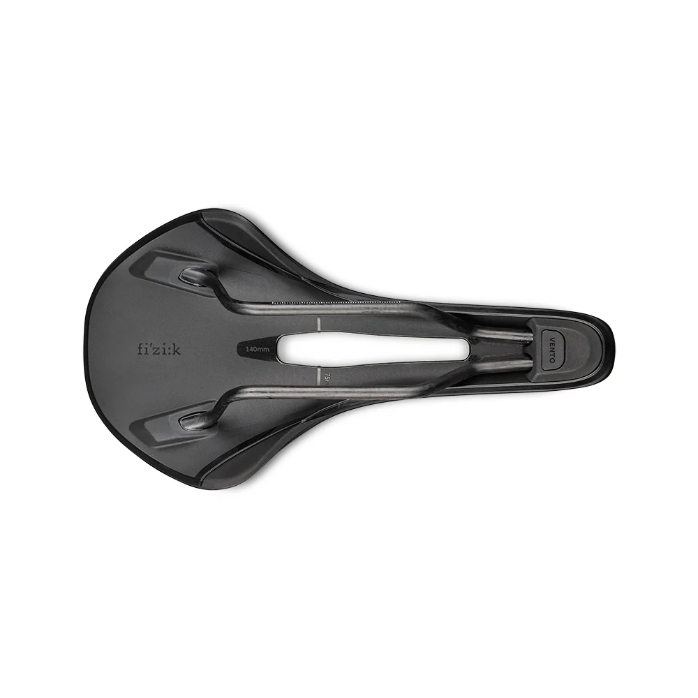 Selle FIZIK VENTO ANTARES R1 140mm Rails Carbone Noir - Image 4