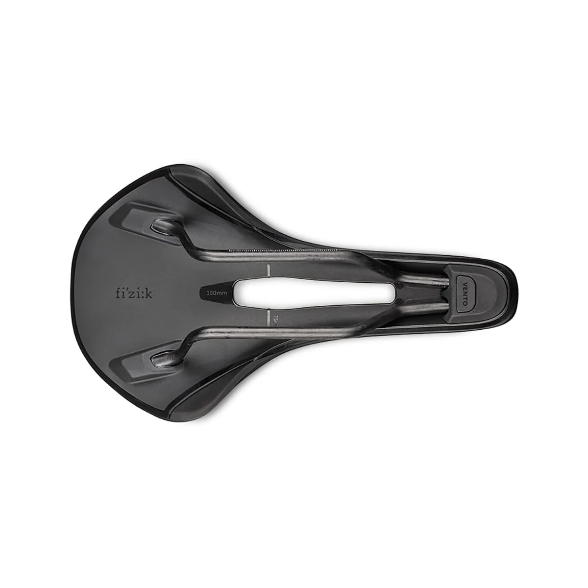 Selle FIZIK VENTO ANTARES R1 150mm Rails Carbone Noir - Image 4