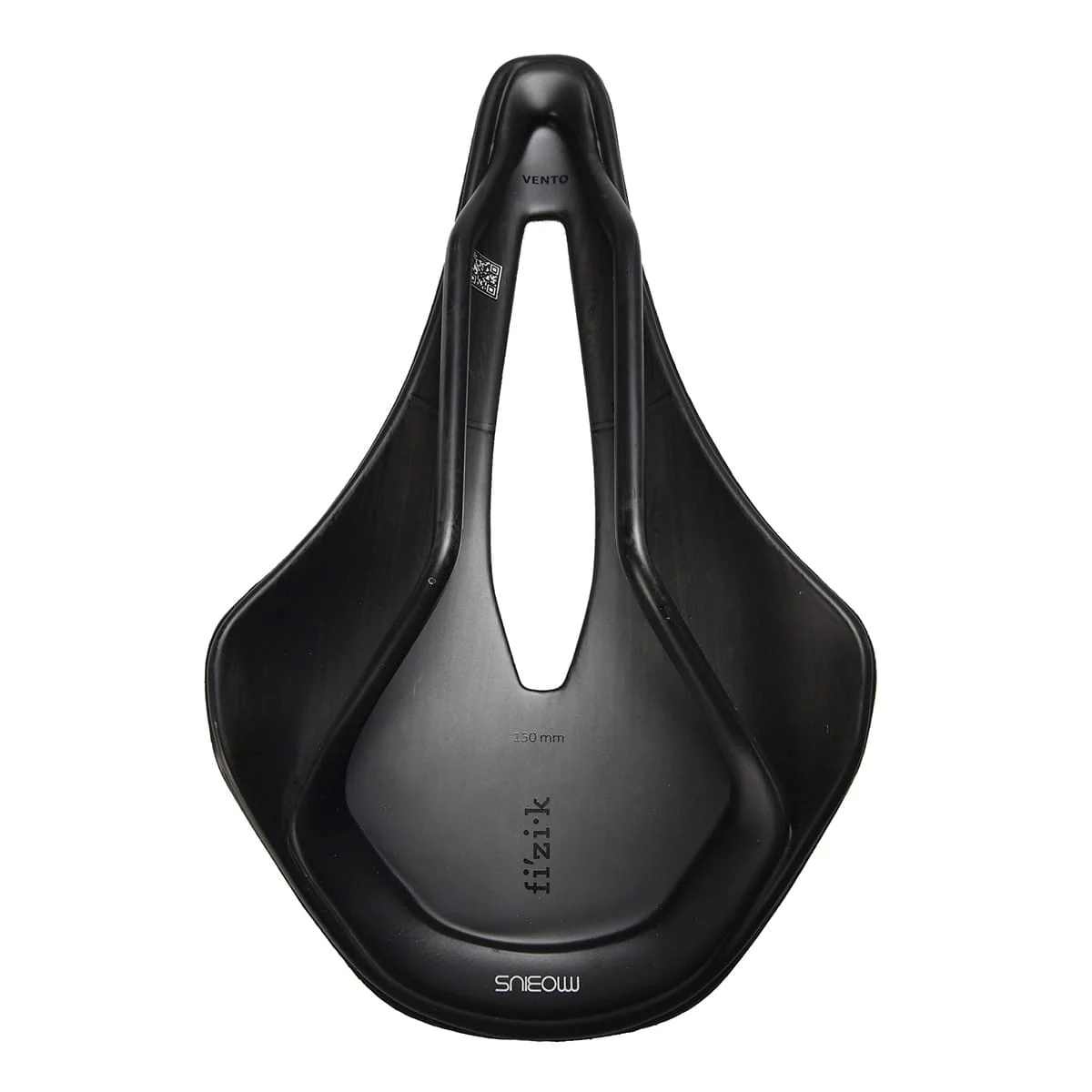 Selle FIZIK VENTO ARGO 00 150mm Rails Carbone Mobius Noir - Image 5