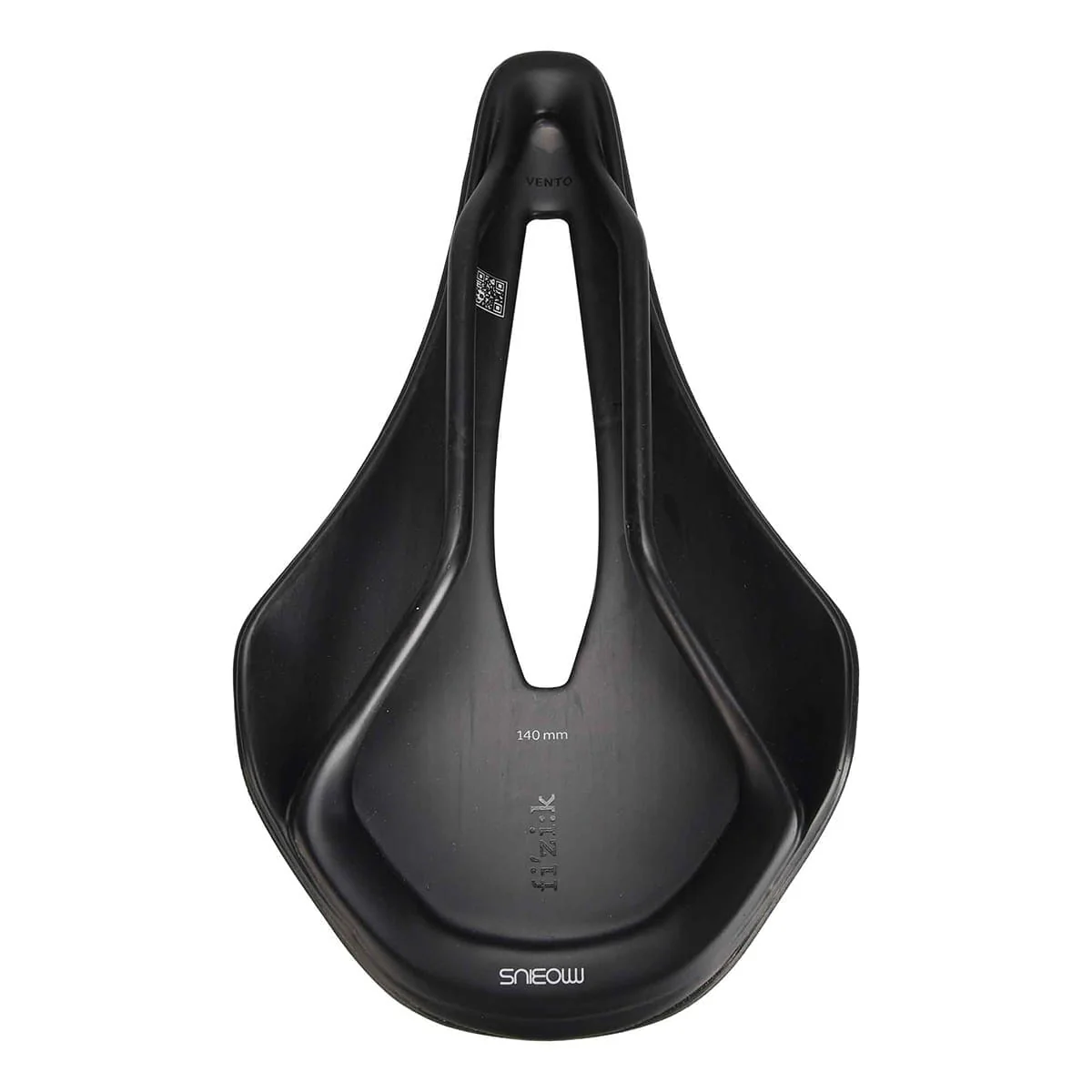 Selle FIZIK VENTO ARGO 00 140mm Rails Carbone Mobius Noir - Image 5