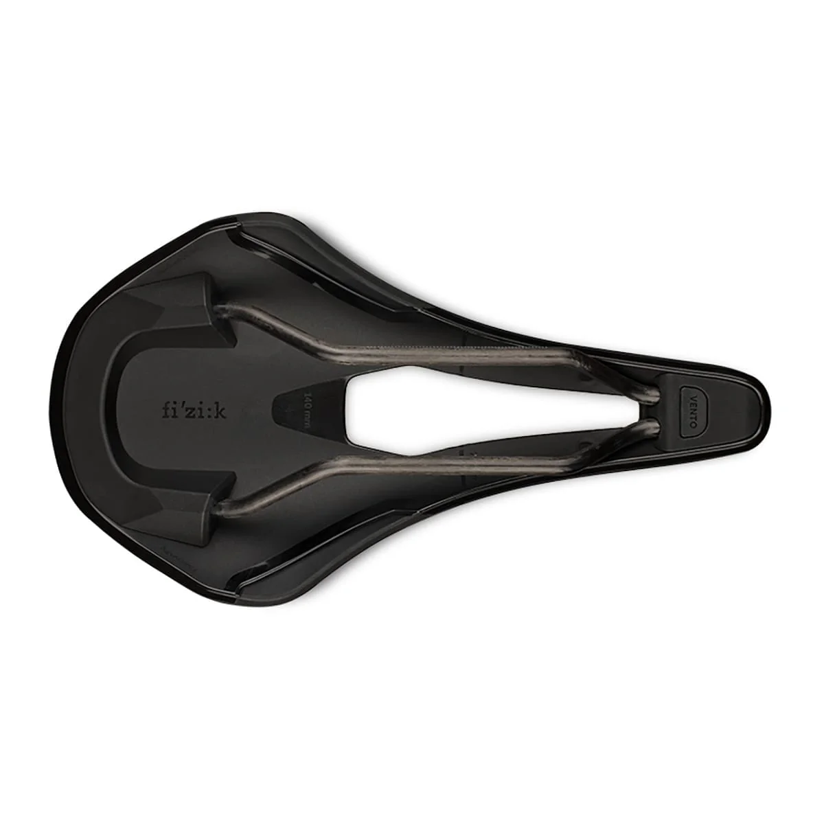 Selle FIZIK VENTO ARGO R1 140 mm Rails Carbone Noir - Image 5