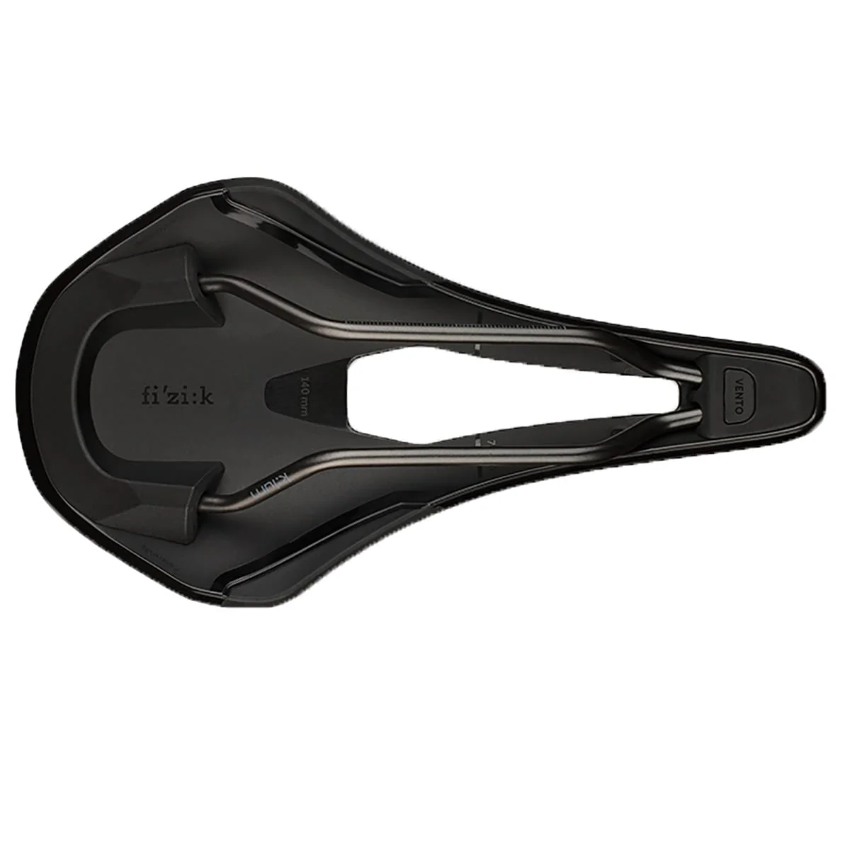 Selle FIZIK VENTO ARGO R3 140 mm Rails Kium Noir - Image 5