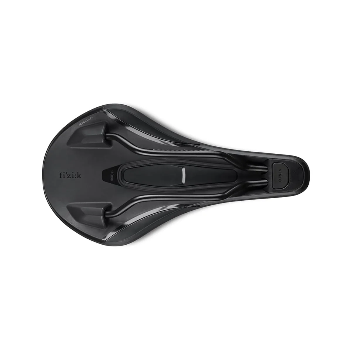 Selle FIZIK VENTO ARGO X5 140 mm Rails S-Alloy Noir - Image 4