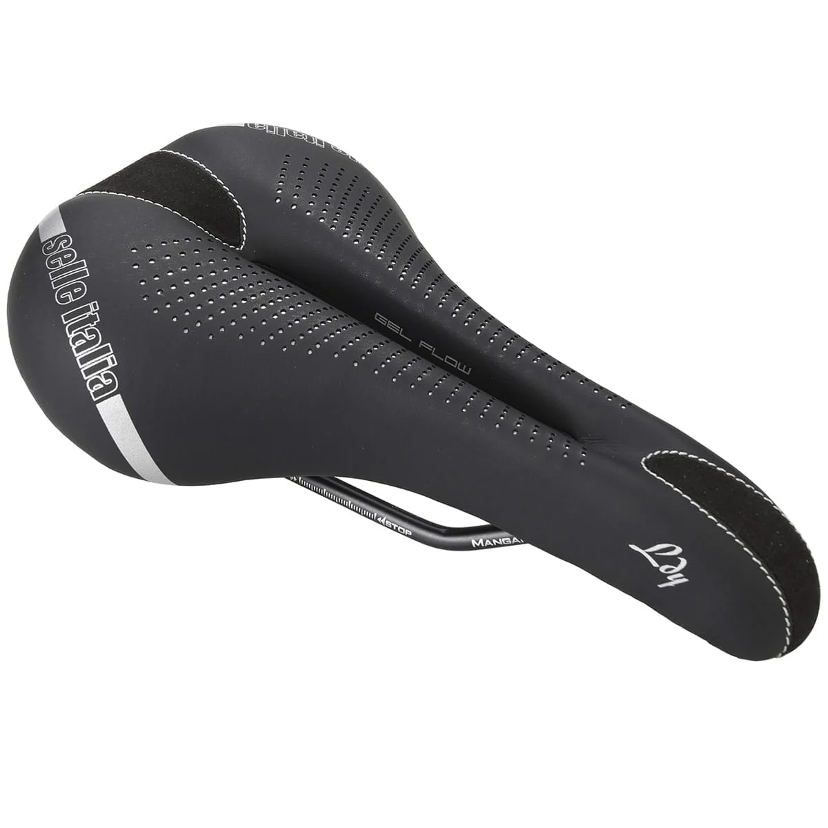 Selle SELLE ITALIA LADY GEL FLOW L Femme Rails Manganèse Noir