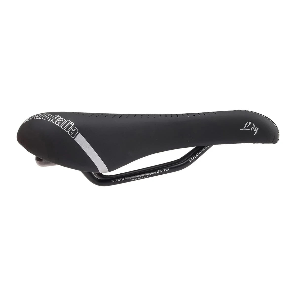 Selle SELLE ITALIA LADY GEL FLOW S Femme Rails Manganèse Noir - Image 2