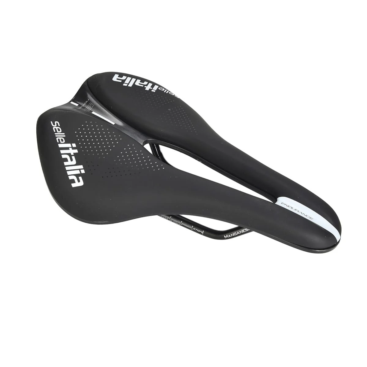 Selle SELLE ITALIA NOVUS BOOST SUPERFLOW EVO ENDURANCE L Rails Manganèse Noir