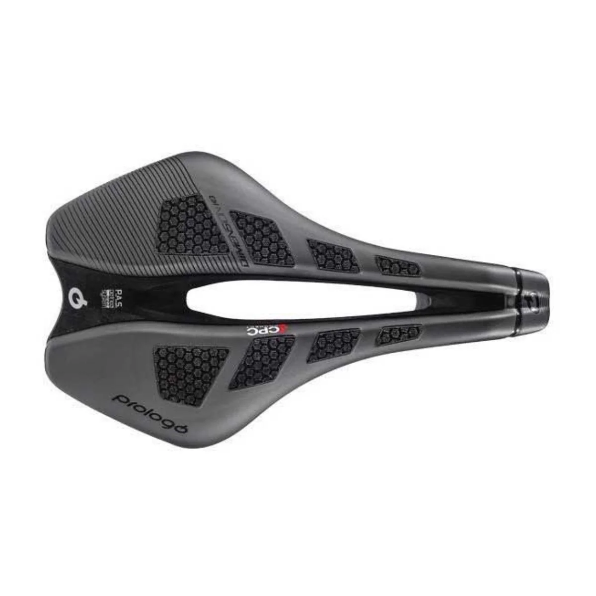 Selle PROLOGO DIMENSION CPC Rails TiroX largeur 143mm Noir