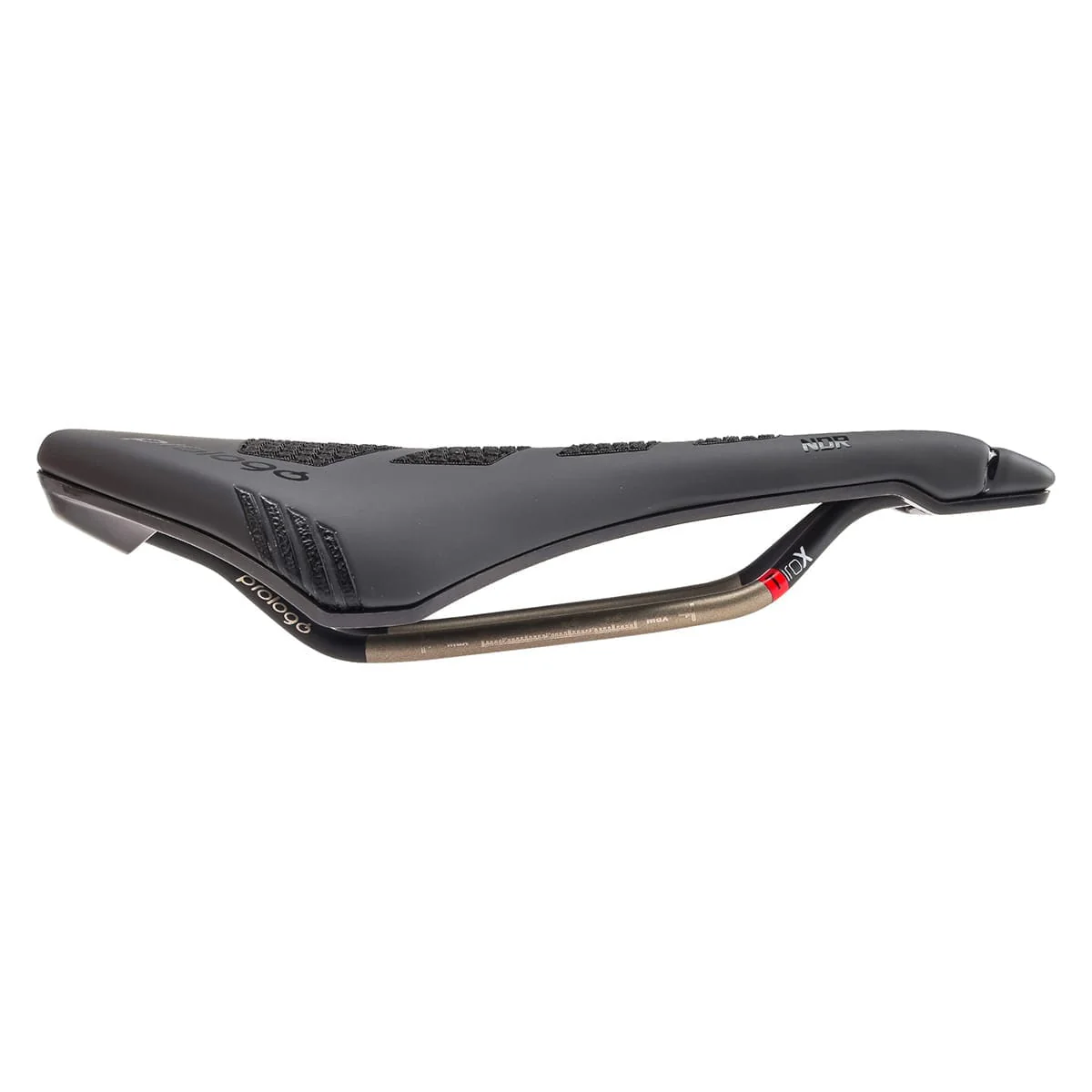 Selle PROLOGO DIMENSION NDR CPC 143 mm Rails TiroX Noir - Image 3
