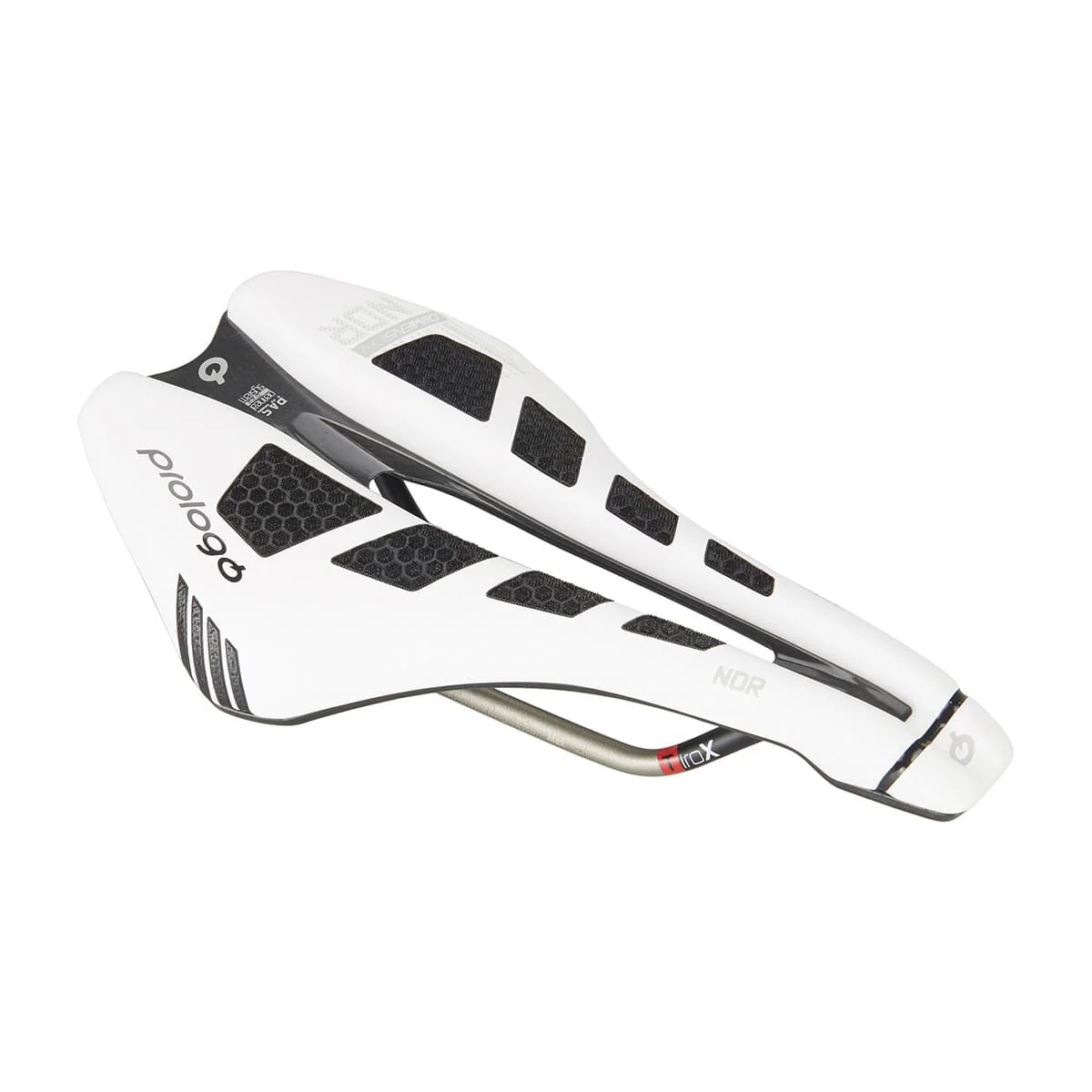 Selle PROLOGO DIMENSION NDR CPC Rails TiroX Blanche - Image 2