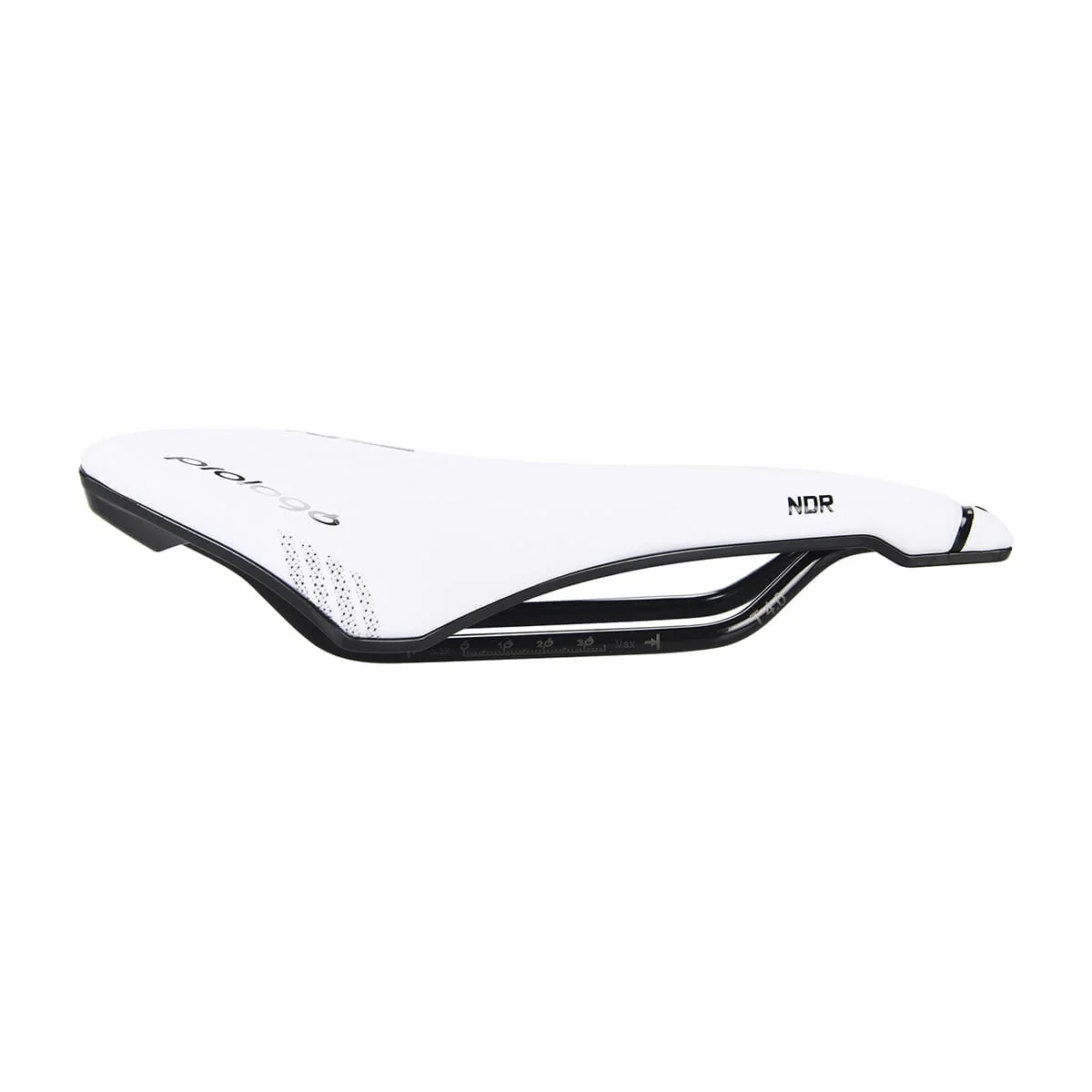 Selle PROLOGO DIMENSION NDR Rails Carbone largeur 143mm Blanc - Image 4