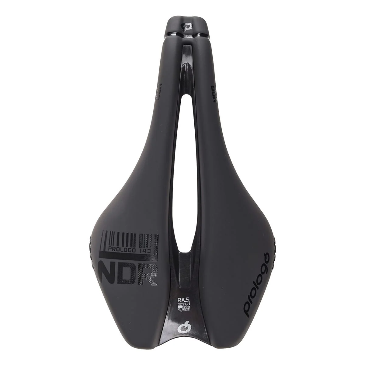 Selle PROLOGO DIMENSION NDR 143 mm Rails TiroX Noir - Image 4