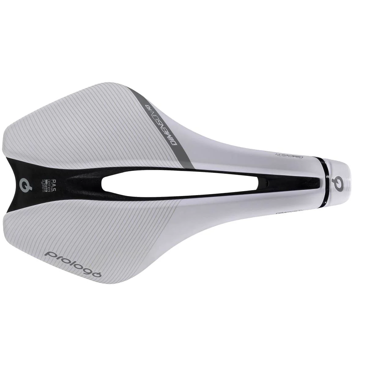 Selle PROLOGO DIMENSION Rails TiroX Blanc
