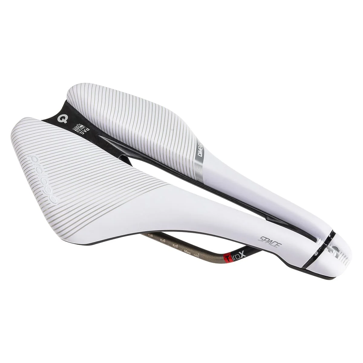Selle PROLOGO DIMENSION SPACE Rails TiroX Blanc - Image 2