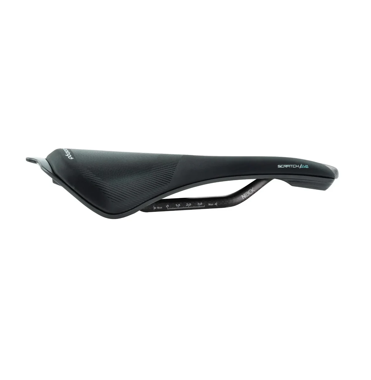 Selle PROLOGO SCRATCH EVA Largeur 140mm Rails Nack Carbone Noir - Image 2