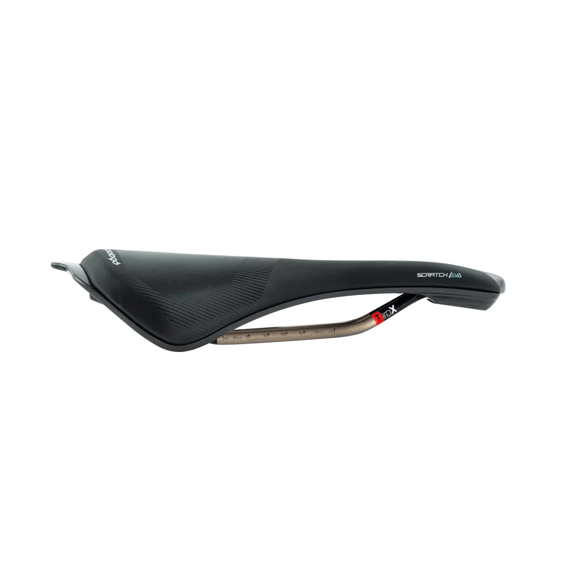 Selle PROLOGO SCRATCH EVA Femme Largeur 140mm Rails Tirox Noir - Image 2