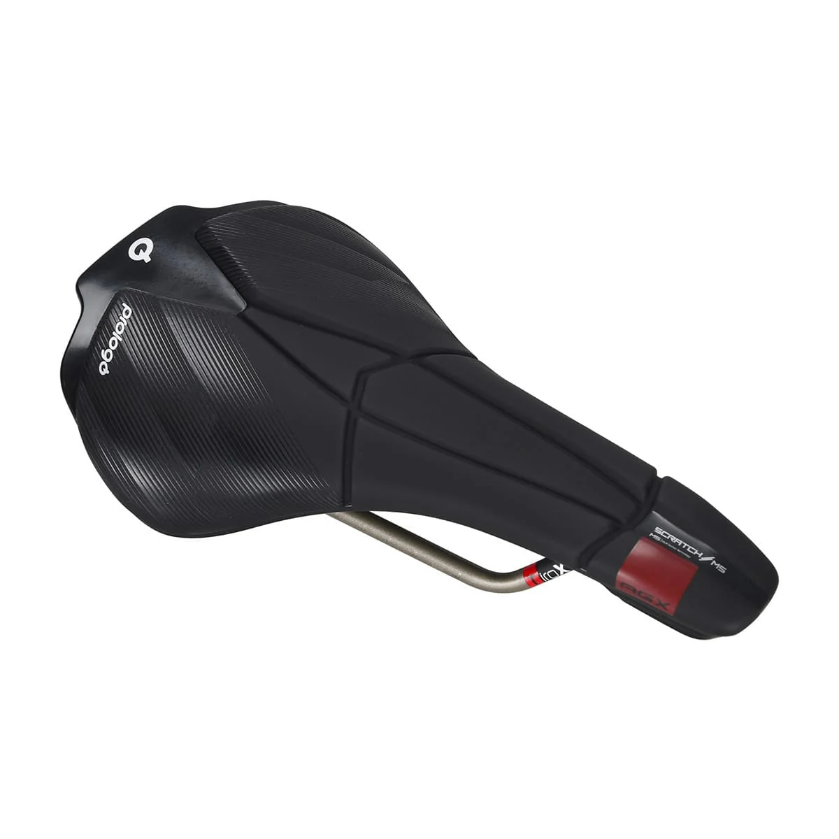 Selle PROLOGO SCRATCH M5 AGX Rails Tirox largeur 140mm Noir - Image 4