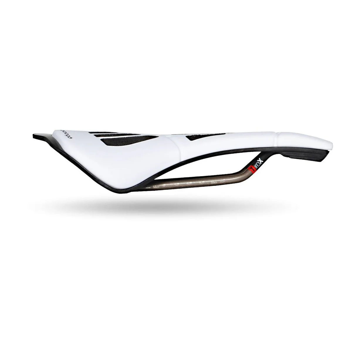 Selle PROLOGO SCRATCH M5 CPC Rails Tirox Largeur 140mm Blanc - Image 2