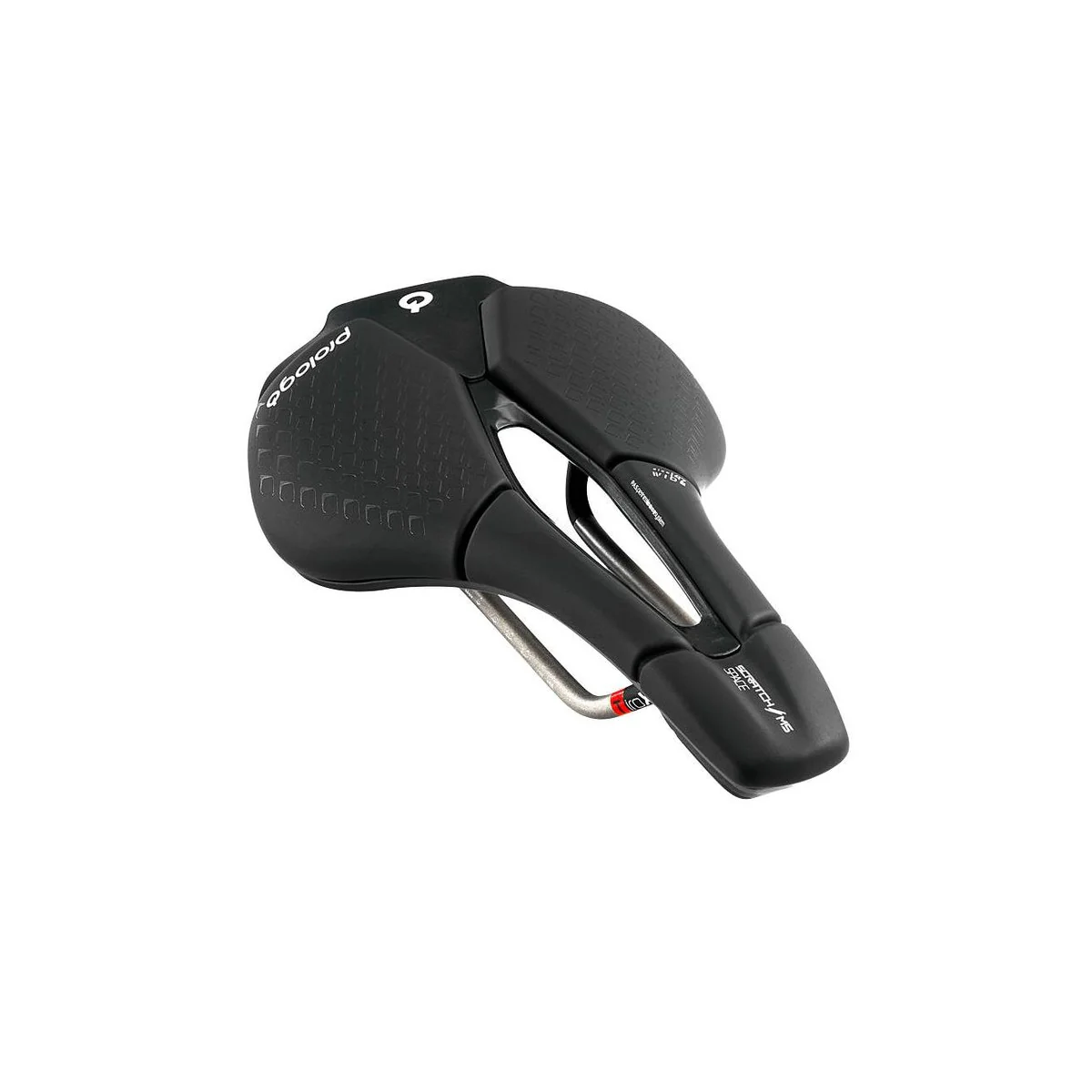 Selle PROLOGO SCRATCH M5 PAS SPACE Rails Carbone largeur 147mm Noir - Image 2