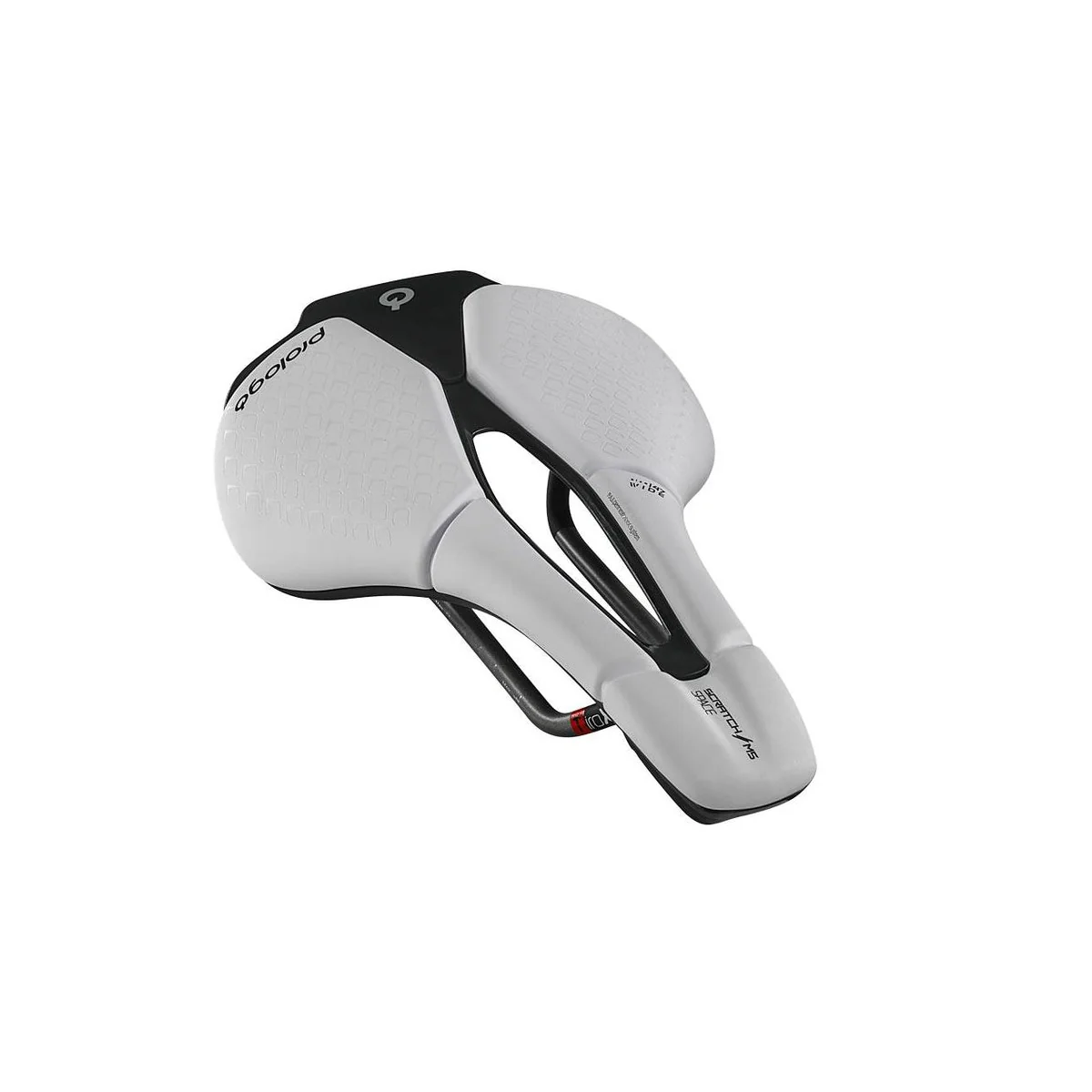 Selle PROLOGO SCRATCH M5 PAS SPACE Rails Tirox largeur 147mm Blanc - Image 2