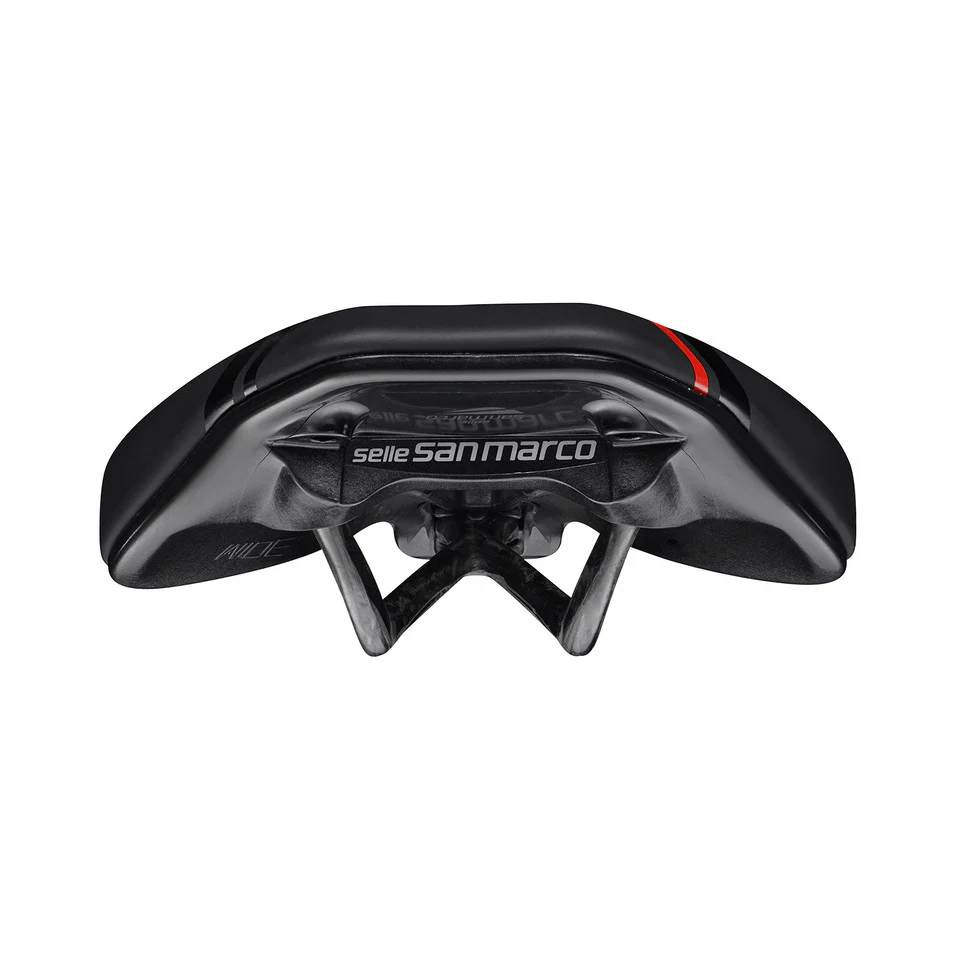 Selle SAN MARCO GROUND SHORT OPEN-FIT CARBON FX 155mm Noir - Image 4