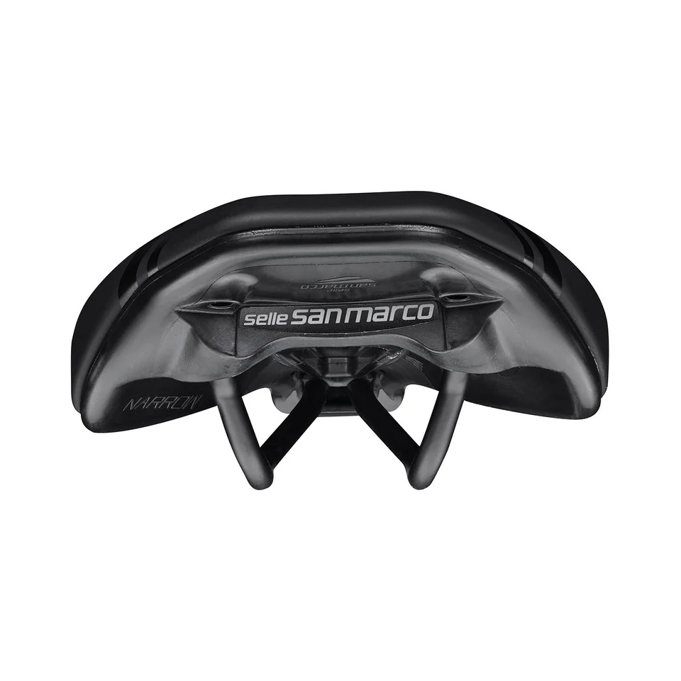 Selle SAN MARCO GROUND SHORT OPEN-FIT DYNAMIC 140mm Noir - Image 4