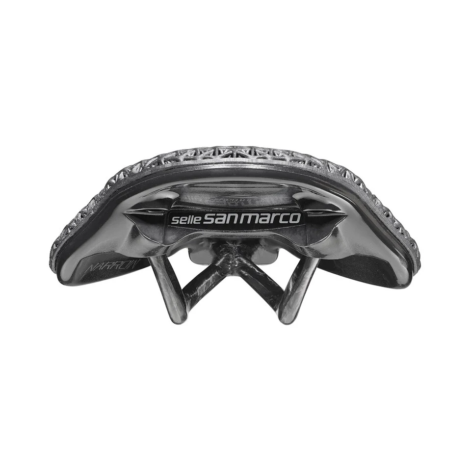 Selle SAN MARCO SHORTFIT 2.0 3D OPEN-FIT CARBON FX S3 Largeur 140mm Rails Carbone - Image 5