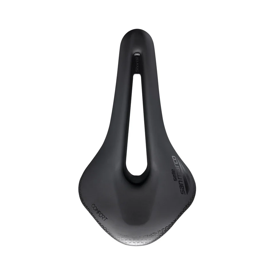 Selle SAN MARCO SHORTFIT 2.0 COMFORT OPEN-FIT DYNAMIC S3 Largeur 140mm Rails Manganese - Image 3