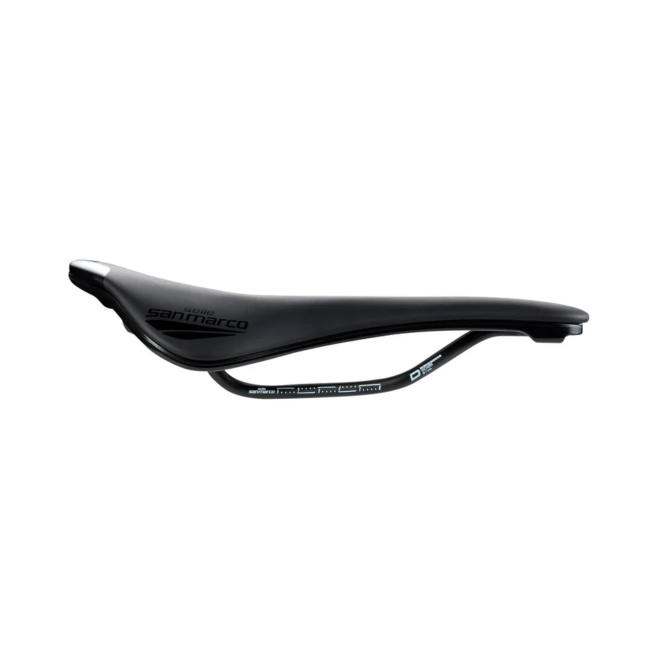 Selle SAN MARCO SHORTFIT 2.0 OPEN-FIT DYNAMIC S3 Largeur 140mm Rails Manganese - Image 2