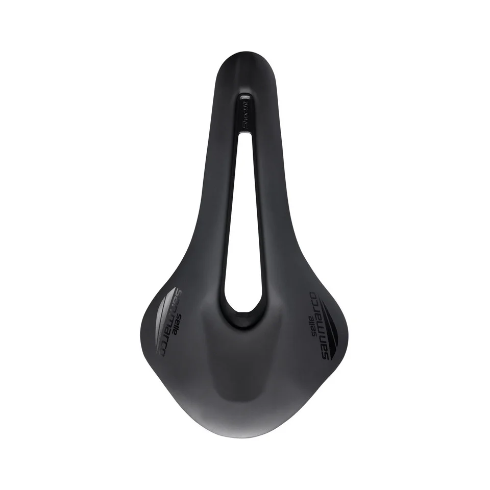 Selle SAN MARCO SHORTFIT 2.0 OPEN-FIT SPORT S3 Largeur 140mm Rails Composite - Image 3