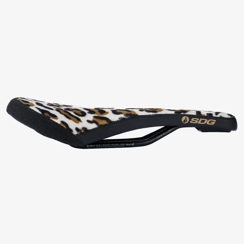 Selle SDG BEL-AIR V3 Animal Throwback Rails Lux Alloy Léopard - Image 3