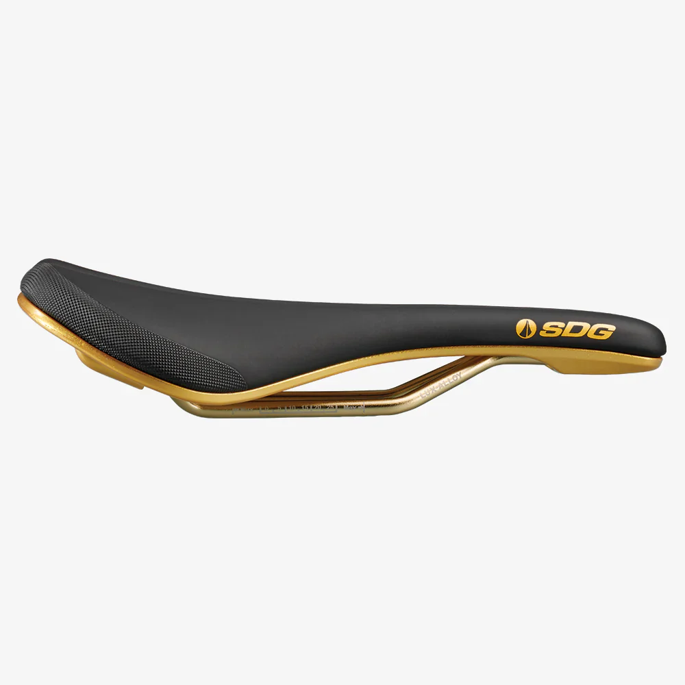 Selle SDG BEL-AIR V3 Galactic Rails Lux-Alloy Noir/Or - Image 3