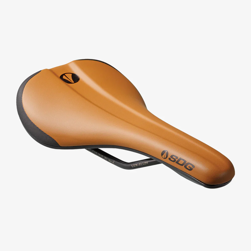 Selle SDG BEL-AIR V3 Rails Lux Alloy Marron/Noir - Image 5