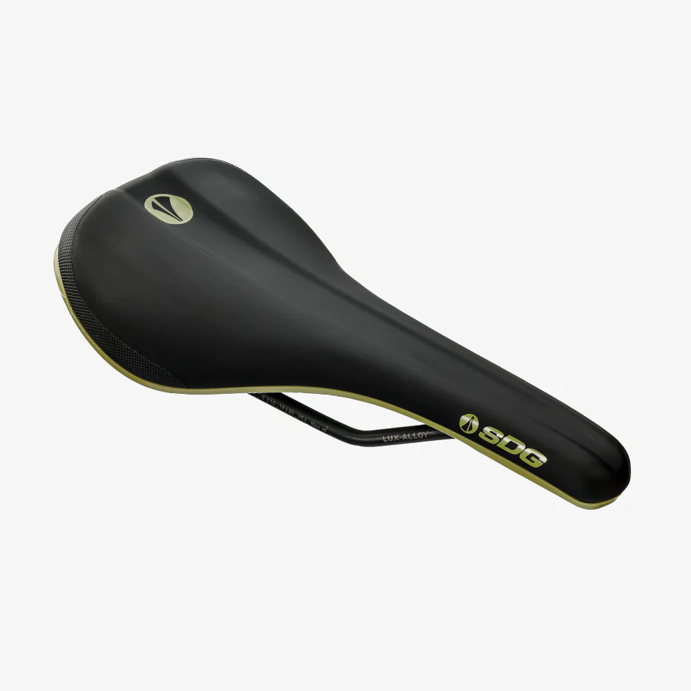 Selle SDG BEL-AIR V3 Rails Lux Alloy Noir/Vert - Image 5