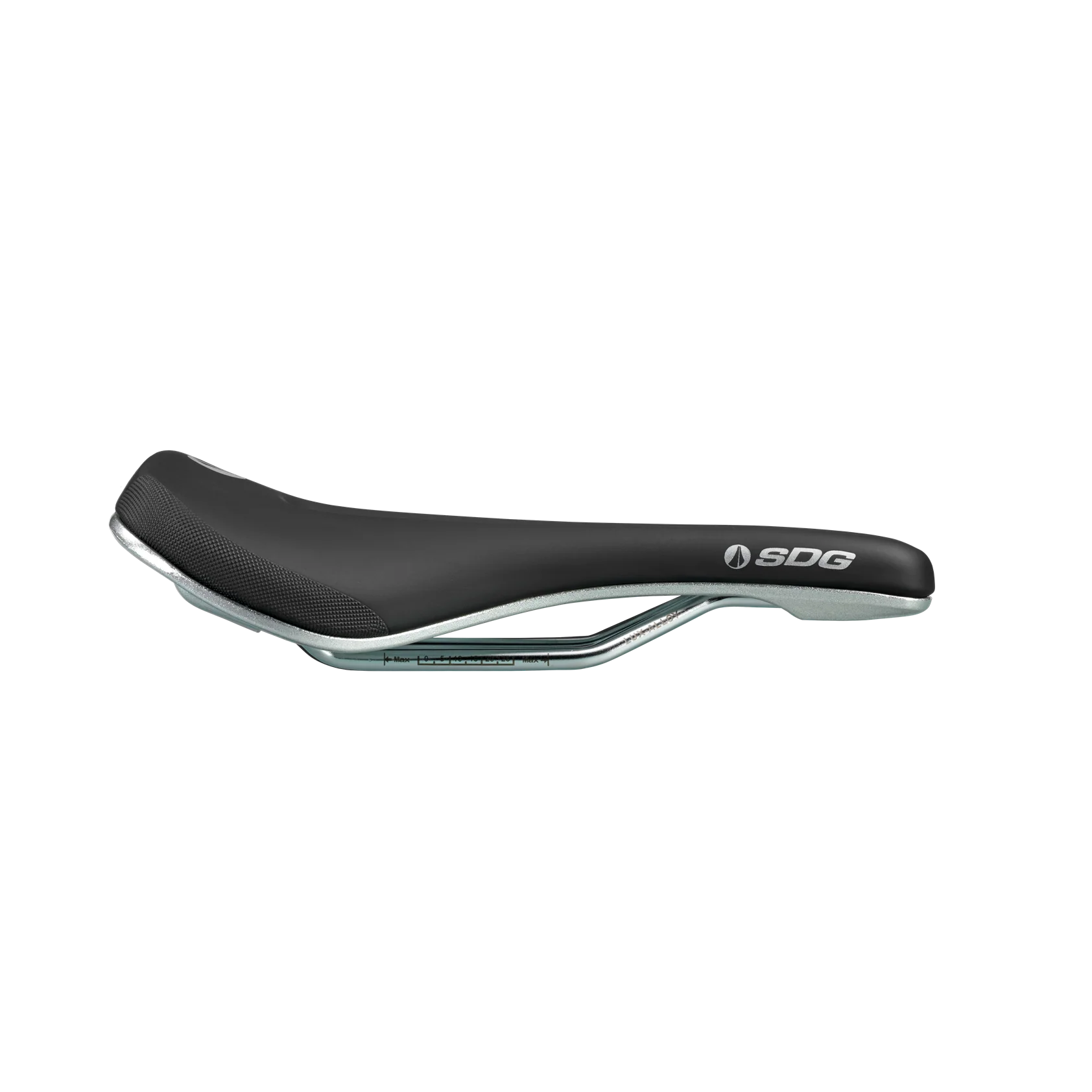 Selle SDG BEL-AIR V3 MAX Galactic Rails Lux-Alloy Noir/Argent - Image 3