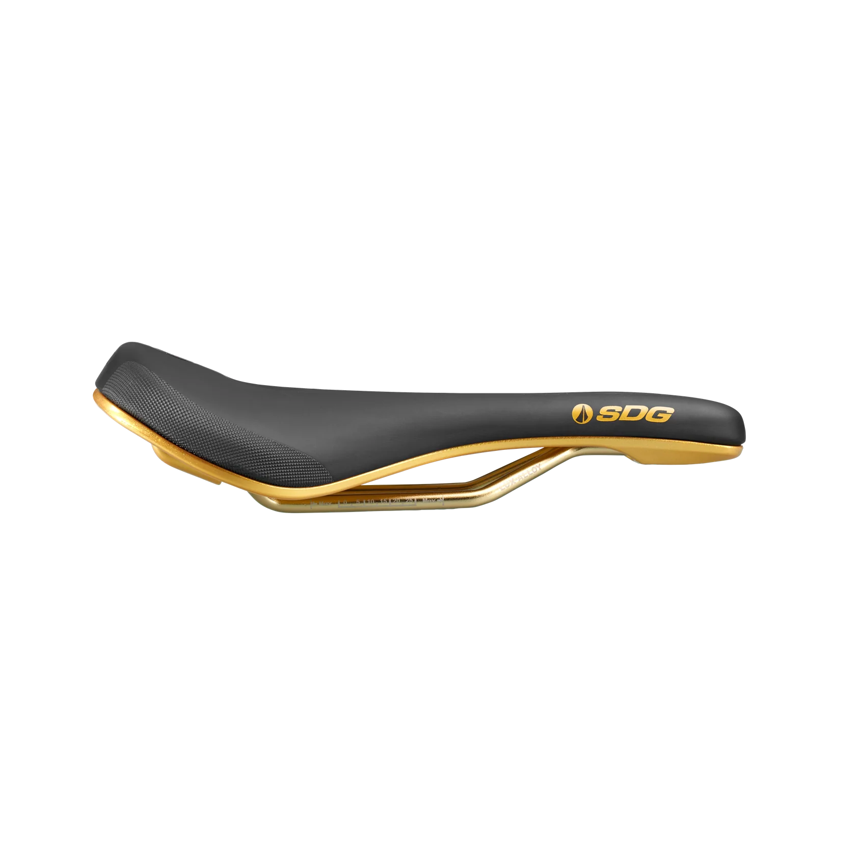 Selle SDG BEL-AIR V3 MAX Galactic Rails Lux-Alloy Noir/Or - Image 3