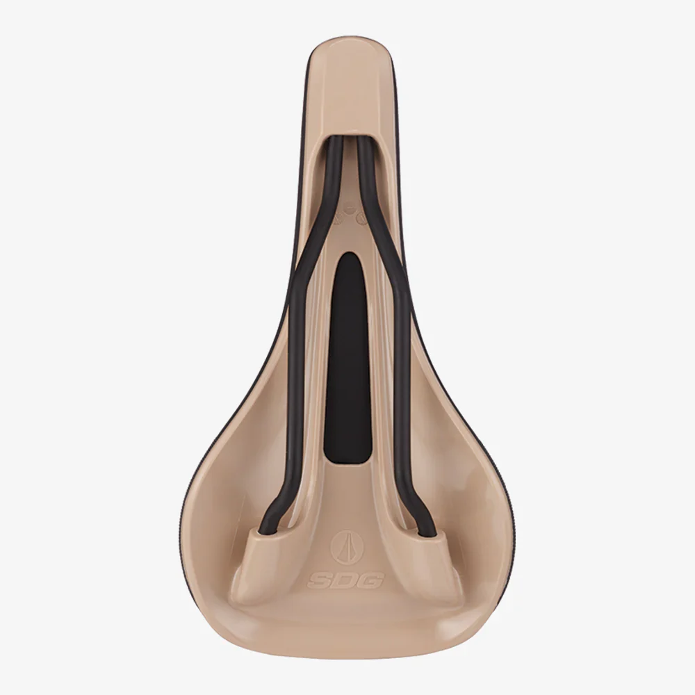 Selle SDG BEL-AIR V3 MAX Rails Lux-Alloy Noir/Beige - Image 4