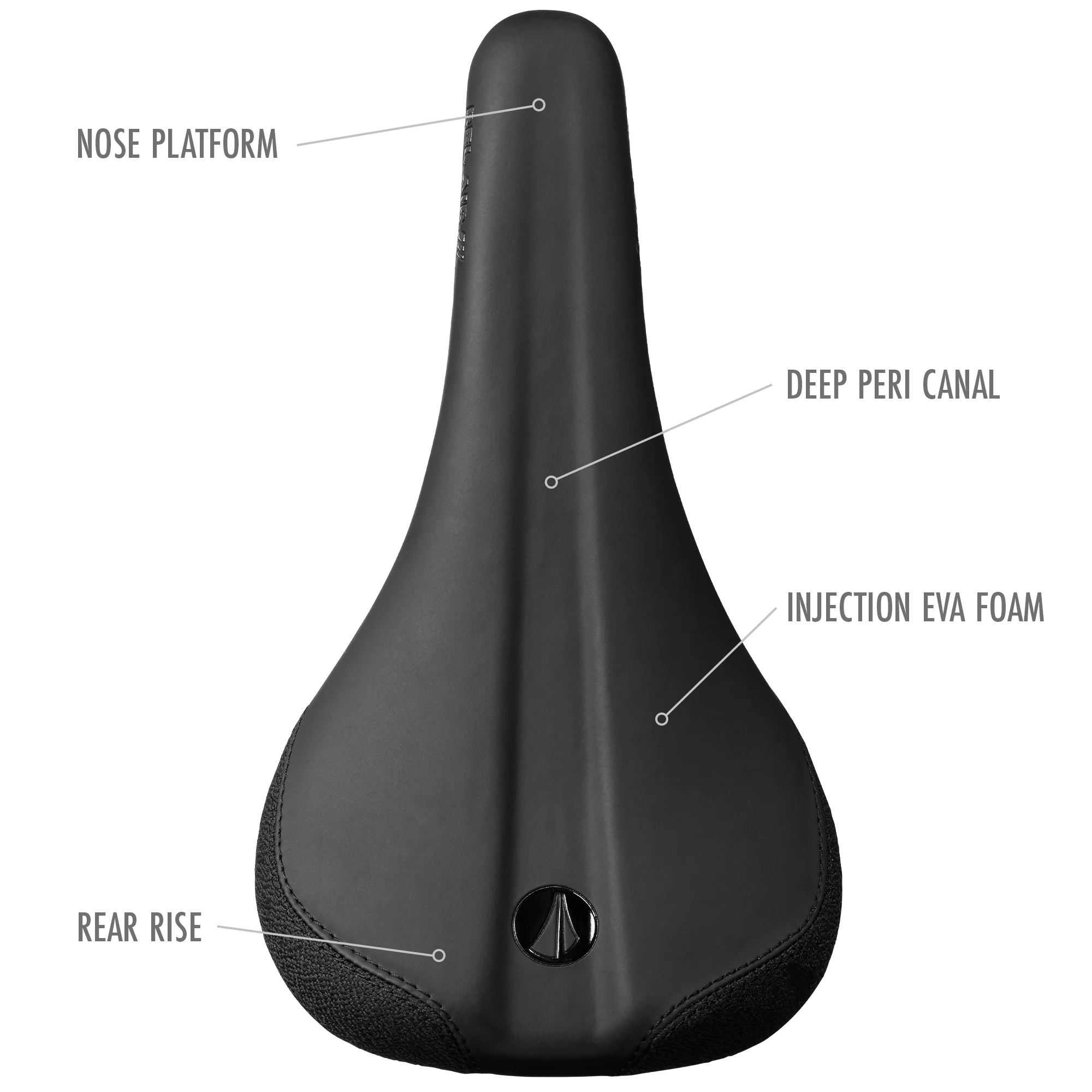 Selle SDG BEL-AIR V3 Rails Lux-Alloy Noir - Image 4