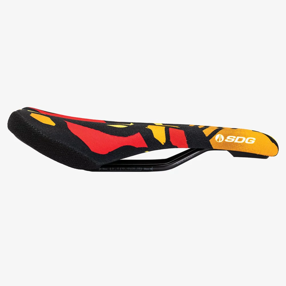 Selle SDG BEL-AIR V3 TERRA FIRMA Rails Lux Alloy Camo Orange - Image 3