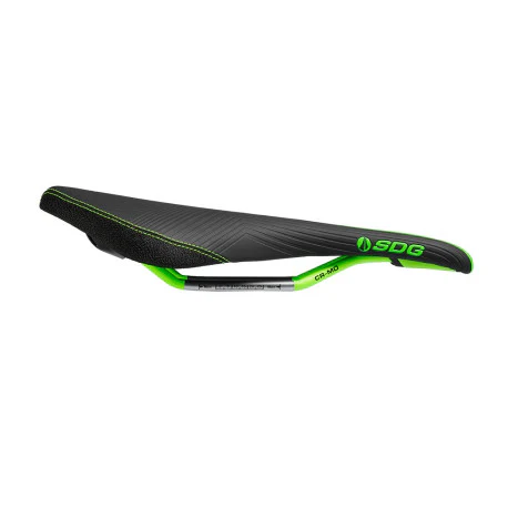 Selle SDG DUSTER P MTN Rails Cr-Mo Noir/Vert - Image 2
