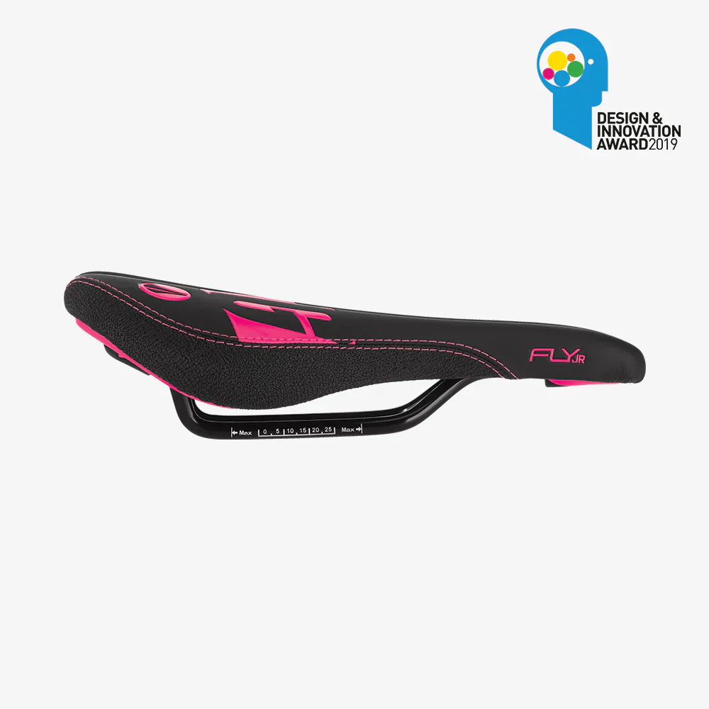 Selle SDG FLY Junior Noir/Rose - Image 3