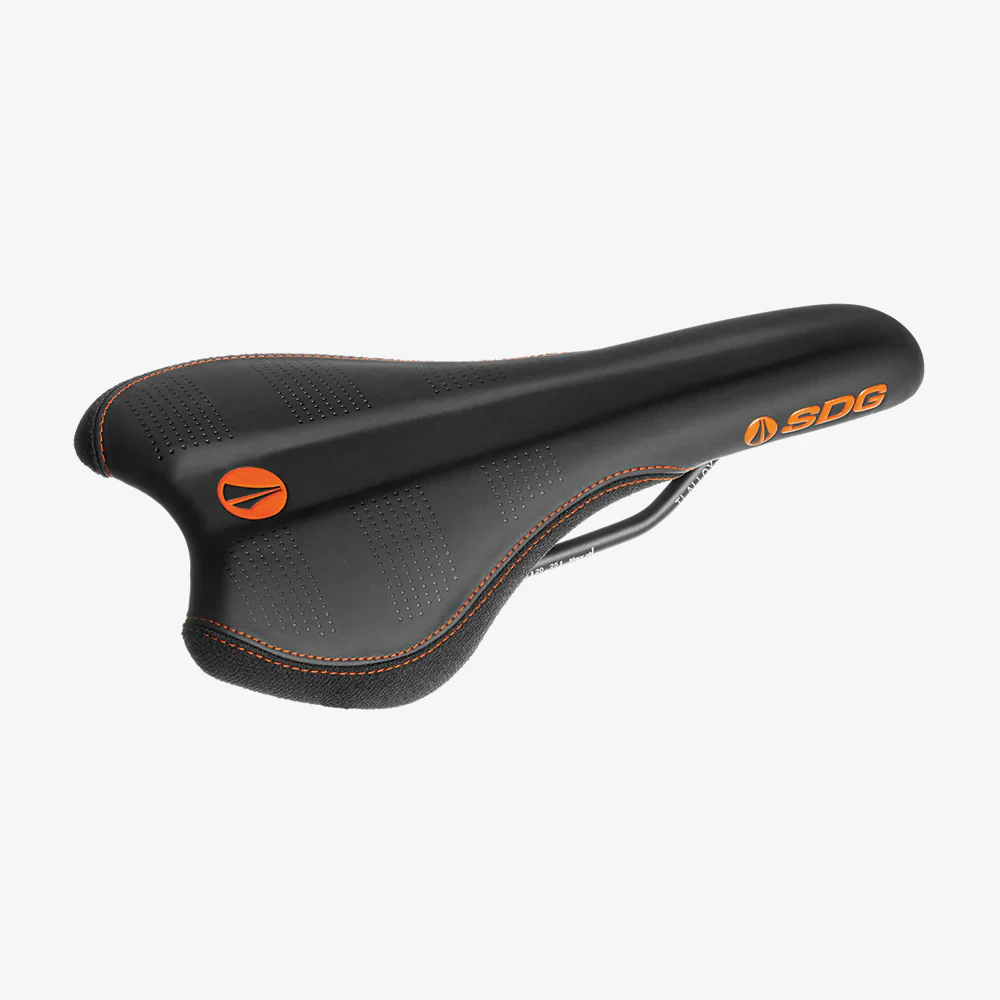 Selle SDG RADAR MTN Rails Titane-Alu Noir/Orange - Image 5