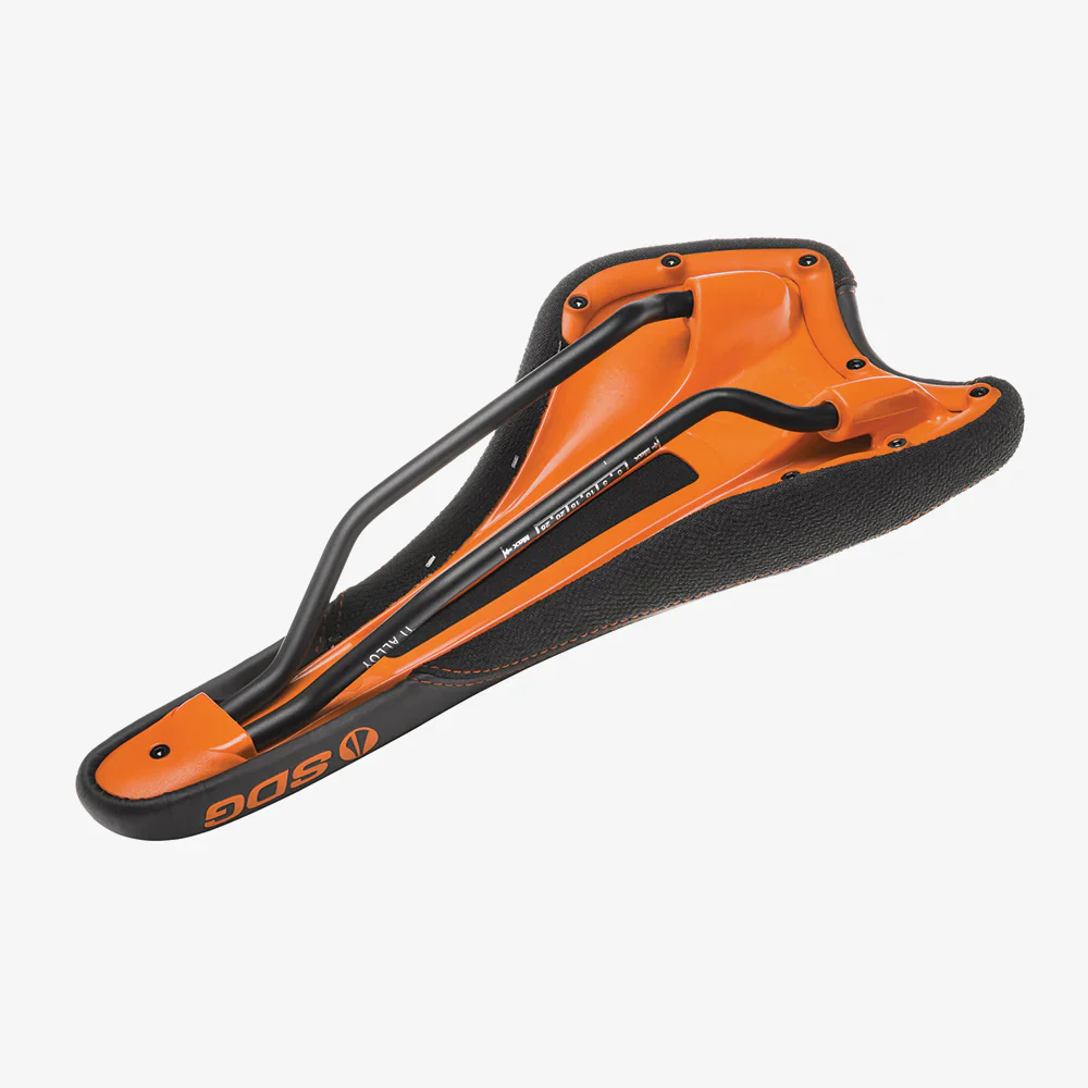 Selle SDG RADAR MTN Rails Titane-Alu Noir/Orange - Image 6